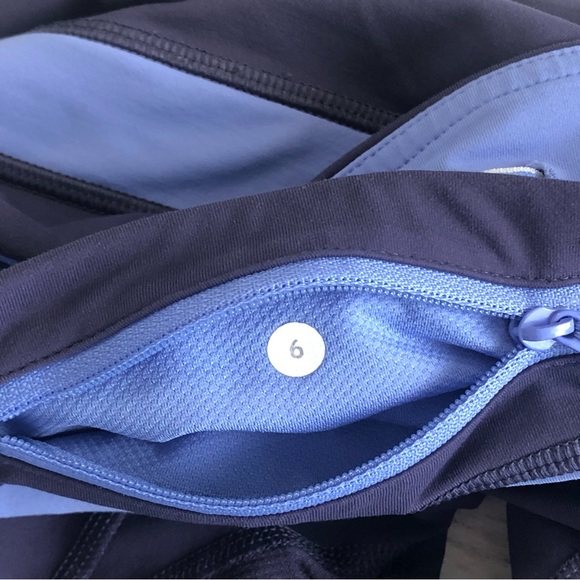 LULULEMON Illumina Crop Women’s Rugged Blue Capri Leggings Size 6 - Picture 9 of 16